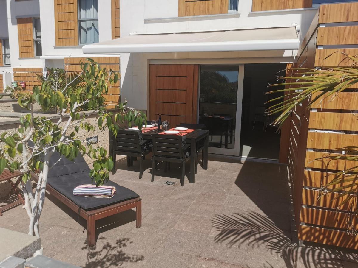 Modern Sea View Duplex With Parking Apartment El Medano  Luaran gambar